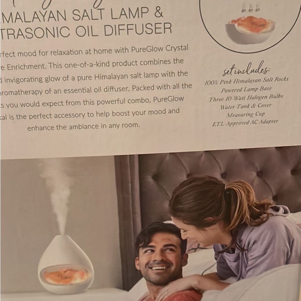 Pure Himalayan Salt diffuser